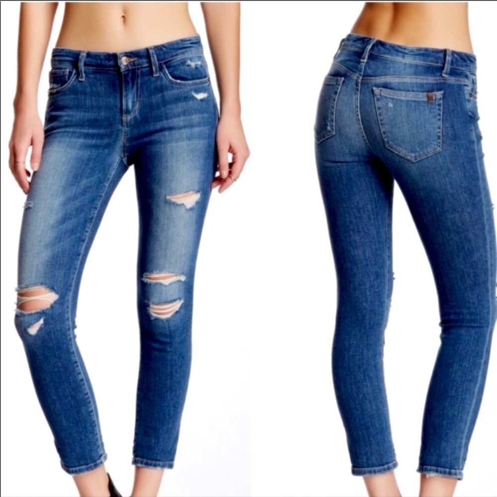 Joe’s Jeans Keagan Distressed Ankle Cropped Jean